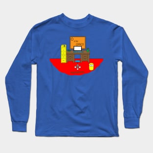 O is for OFFICE Long Sleeve T-Shirt